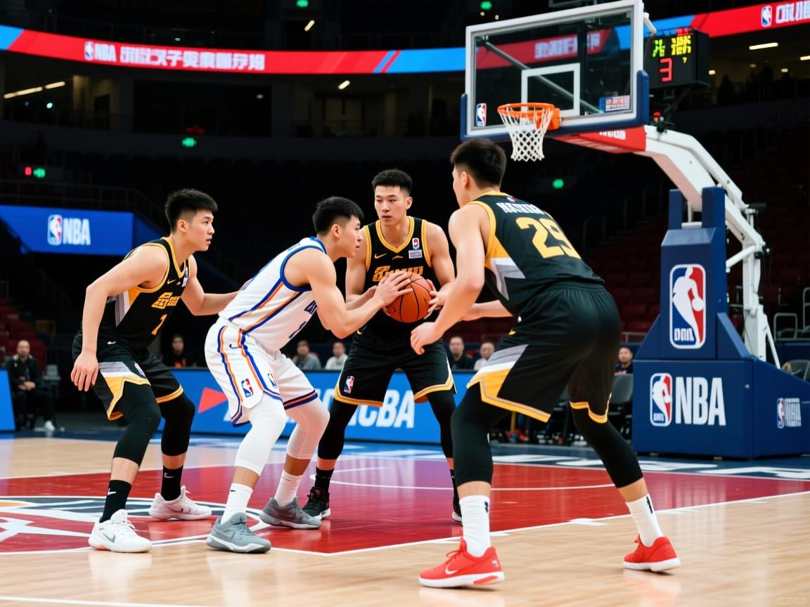 球员们在比赛中互相较量技术与智慧  第1张