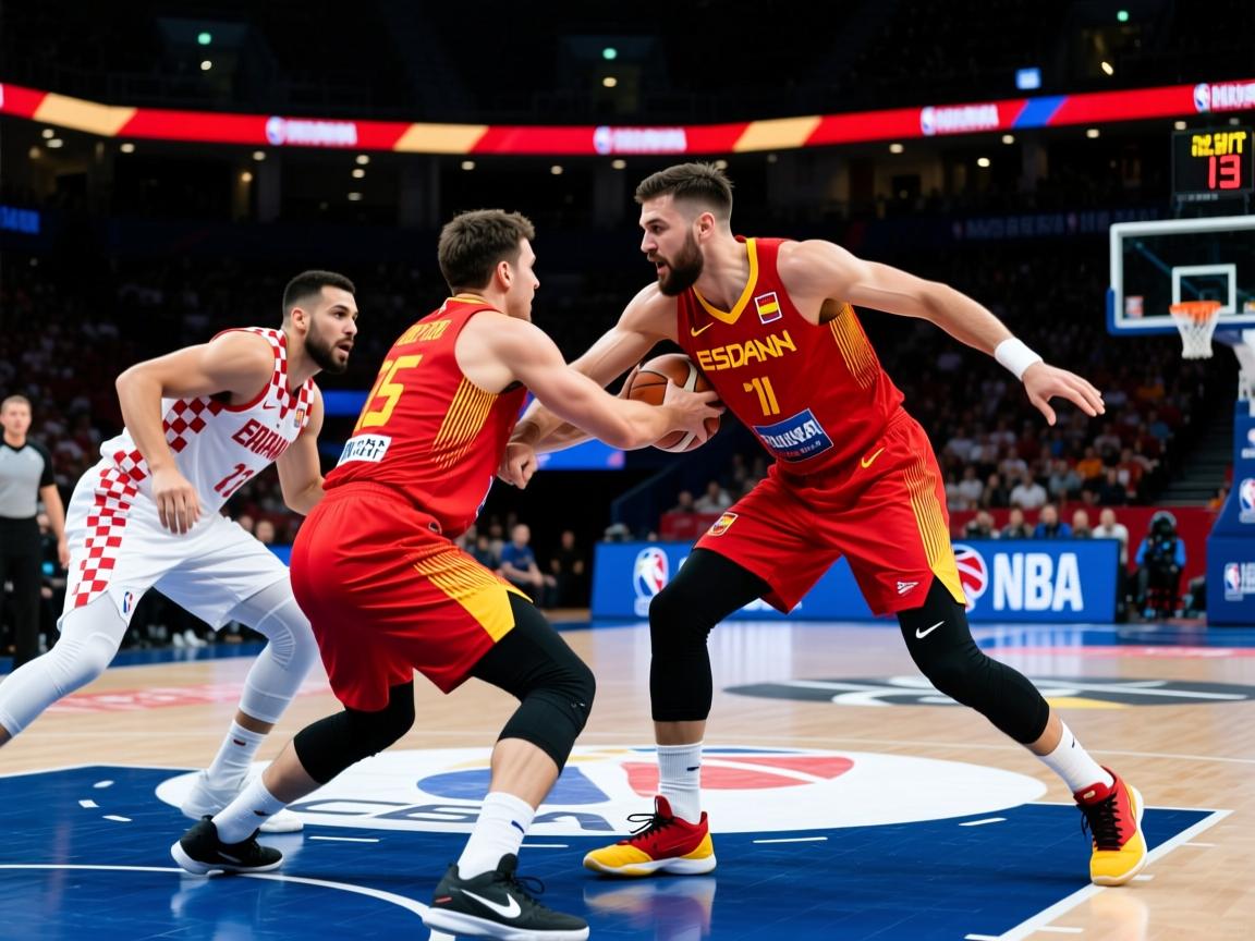 克罗地亚挑战西班牙队,双方厮杀异常激烈 第4张