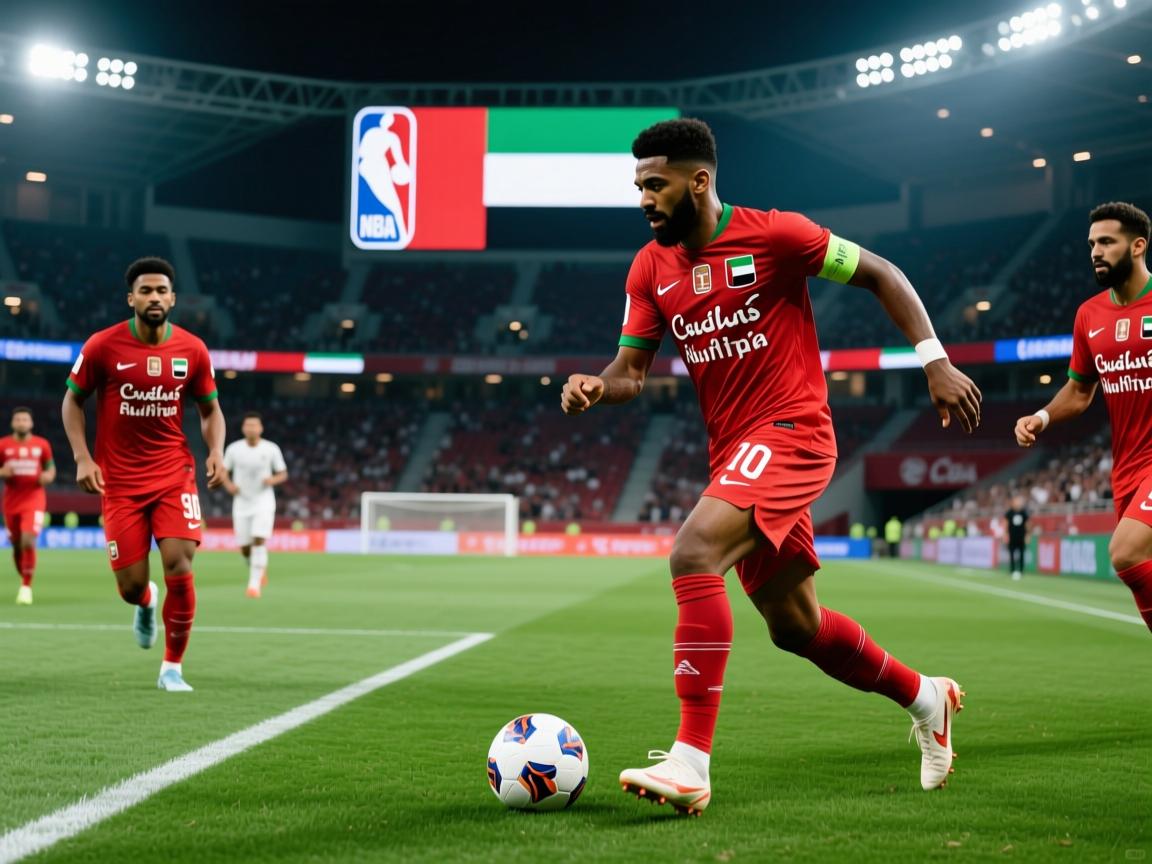 阿联酋队在足球比赛中展现出色实力 第2张