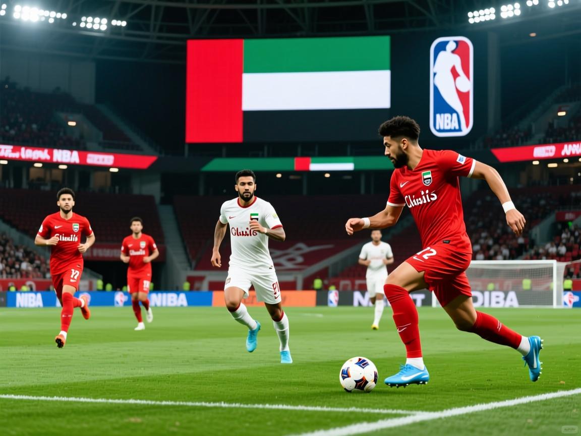 阿联酋队在足球比赛中展现出色实力 第4张