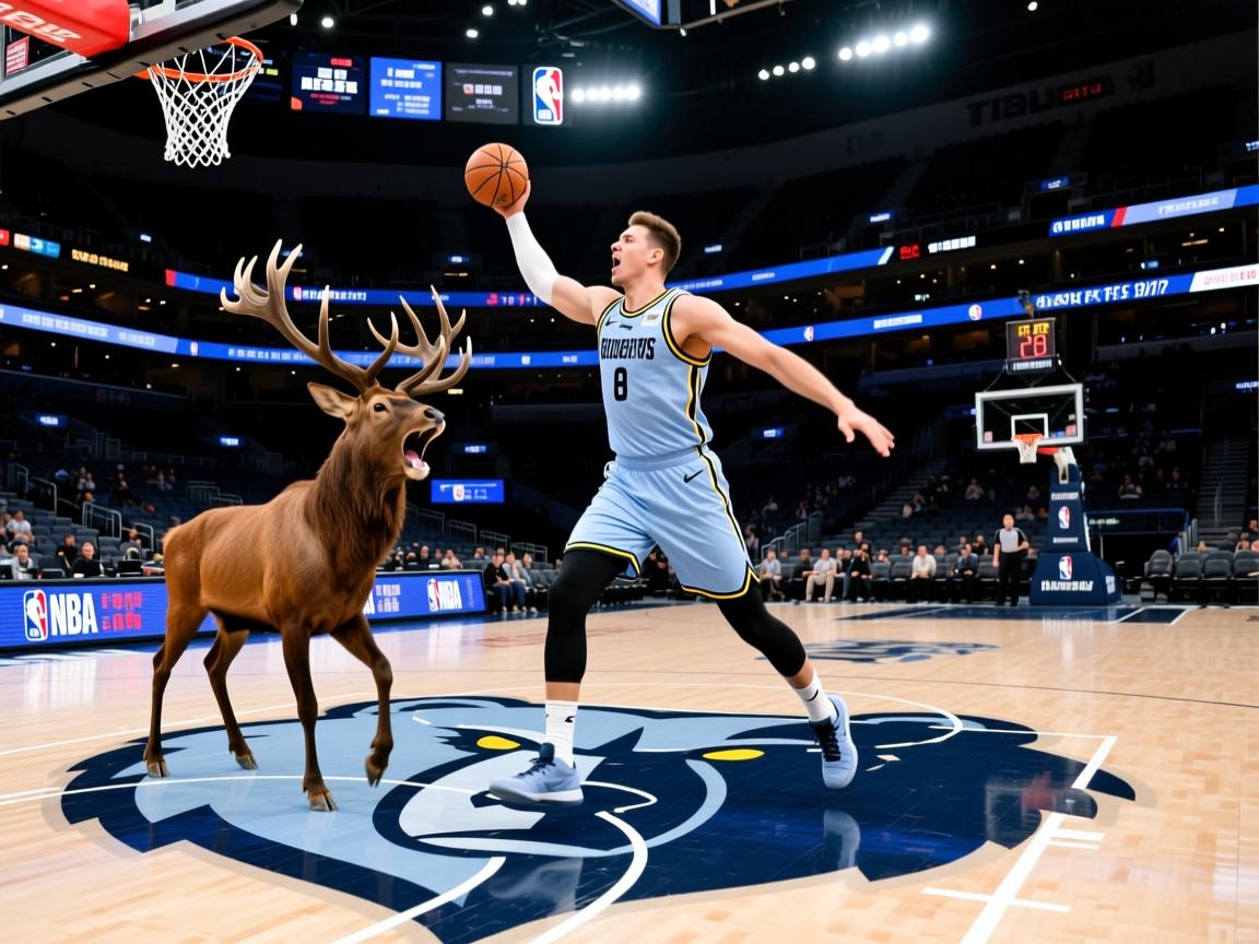 雄鹿主场大胜灰熊，字母哥贡献全能表现