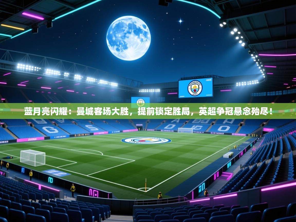 蓝月亮闪耀：曼城客场大胜，提前锁定胜局，英超争冠悬念殆尽！